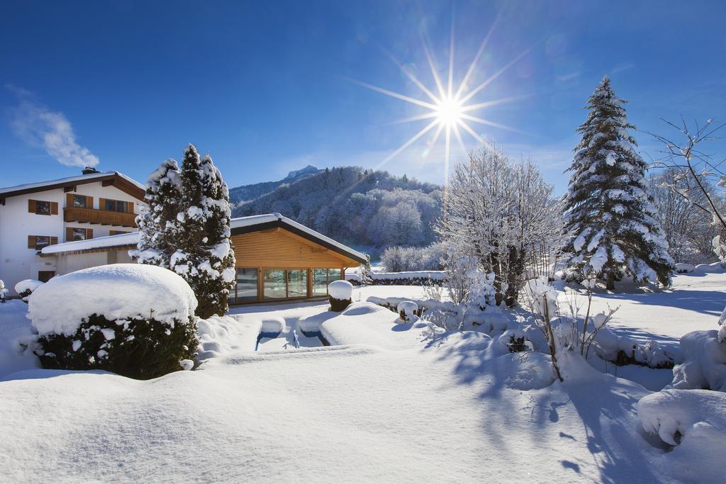 Alpenhotel Weiherbach Berchtesgaden Hallenbad Und Sauna Exterior foto