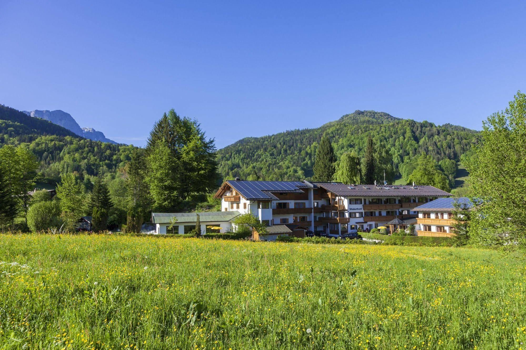 Alpenhotel Weiherbach Berchtesgaden Hallenbad Und Sauna Exterior foto