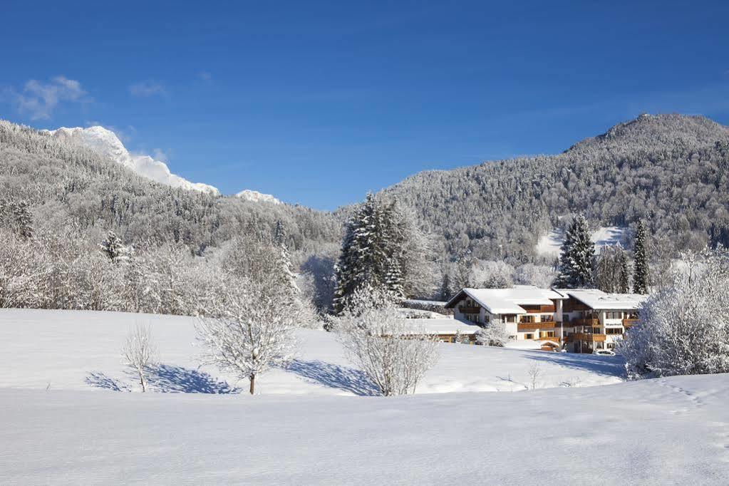 Alpenhotel Weiherbach Berchtesgaden Hallenbad Und Sauna Exterior foto